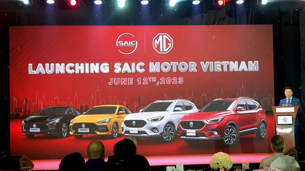 Tập đoàn SAIC trực tiếp tiếp quản MG tại Việt Nam từ tháng 07/2023